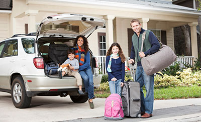 Family with Auto Insurance